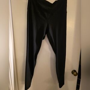 lululemon athletica Ribbed Black Leggings Size 12